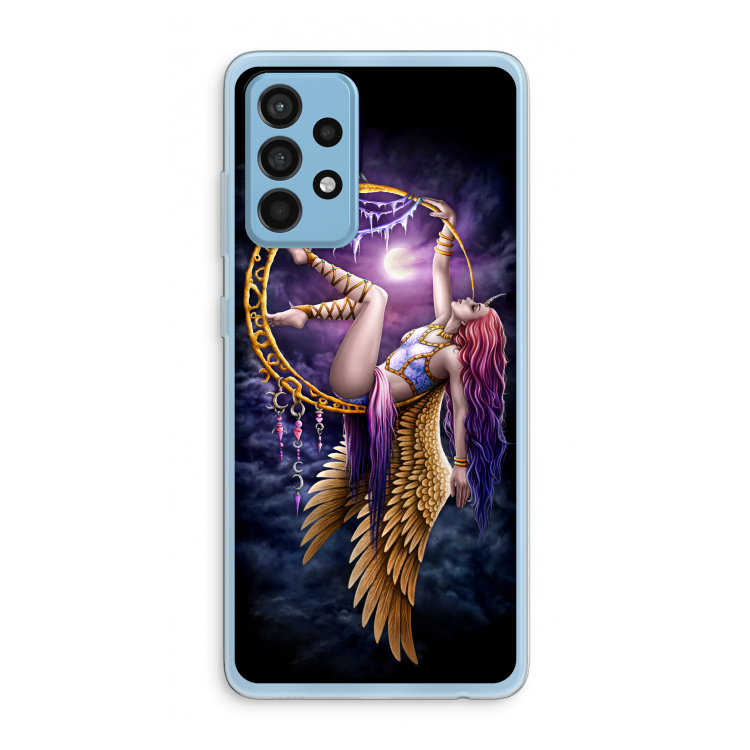 Aerial Angel: Samsung Galaxy A52 Transparant Hoesje