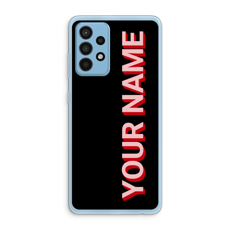 Namecase: Samsung Galaxy A52 Transparant Hoesje