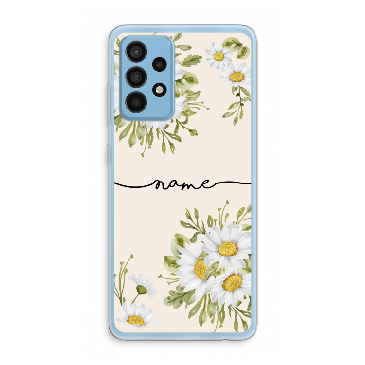 Daisies: Samsung Galaxy A52 Transparant Hoesje