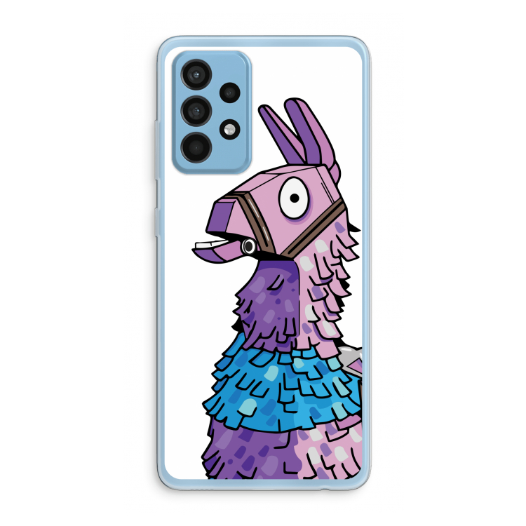Lama: Samsung Galaxy A52 Transparant Hoesje
