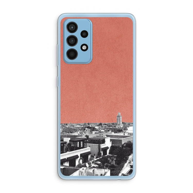Marrakech Skyline : Samsung Galaxy A52 Transparant Hoesje