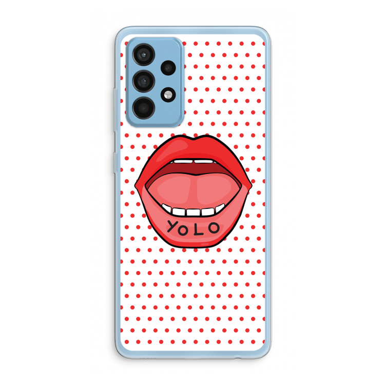 Yolo Denise: Samsung Galaxy A52 Transparant Hoesje