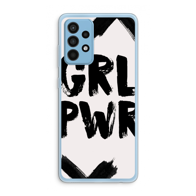 Girl Power #2: Samsung Galaxy A52 Transparant Hoesje