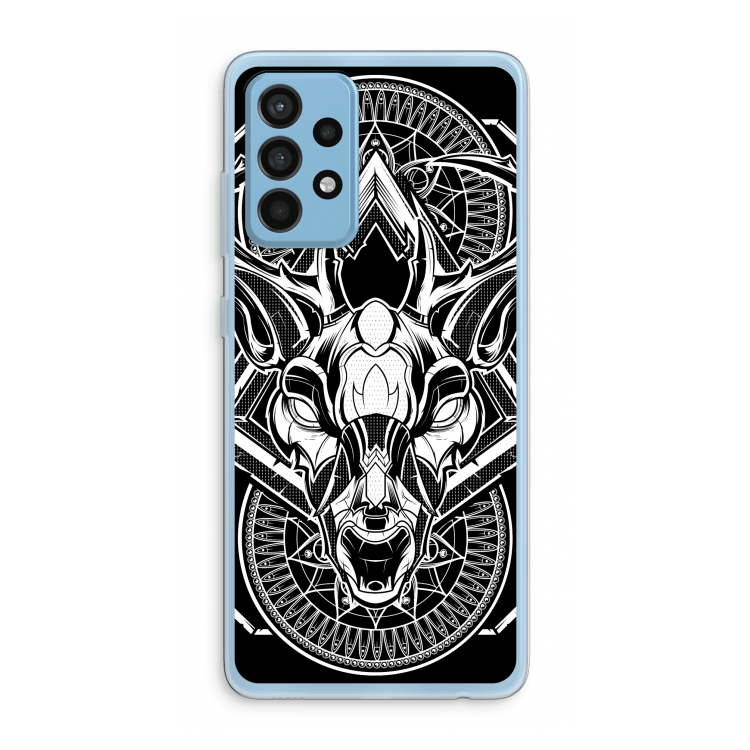 Oh Deer: Samsung Galaxy A52 Transparant Hoesje
