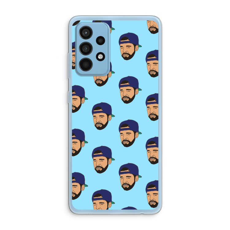 Drake Away: Samsung Galaxy A52 Transparant Hoesje