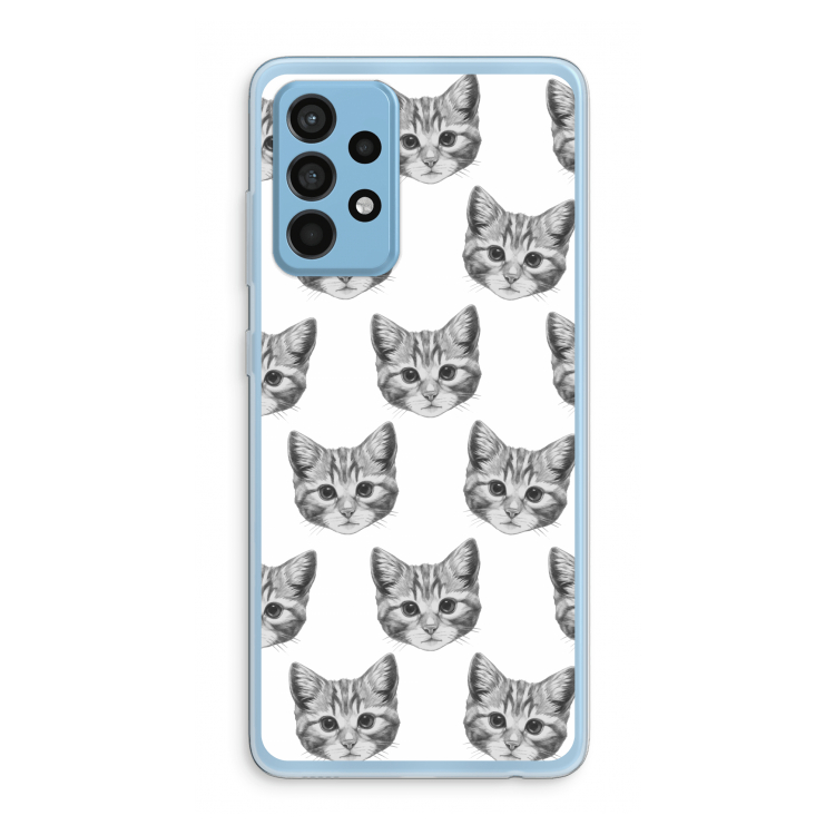 Kitten: Samsung Galaxy A52 Transparant Hoesje