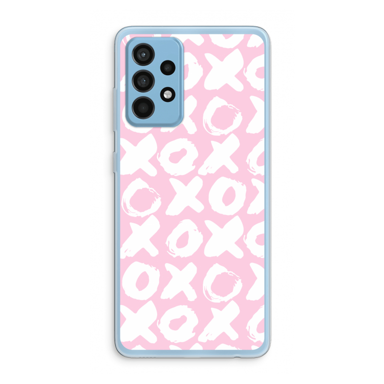 XOXO: Samsung Galaxy A52 Transparant Hoesje