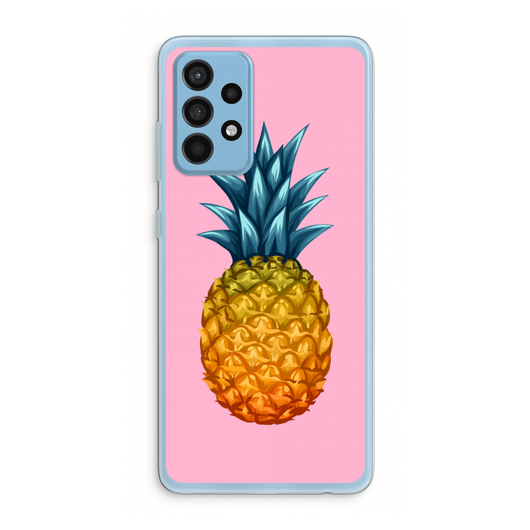 Grote ananas: Samsung Galaxy A52 Transparant Hoesje
