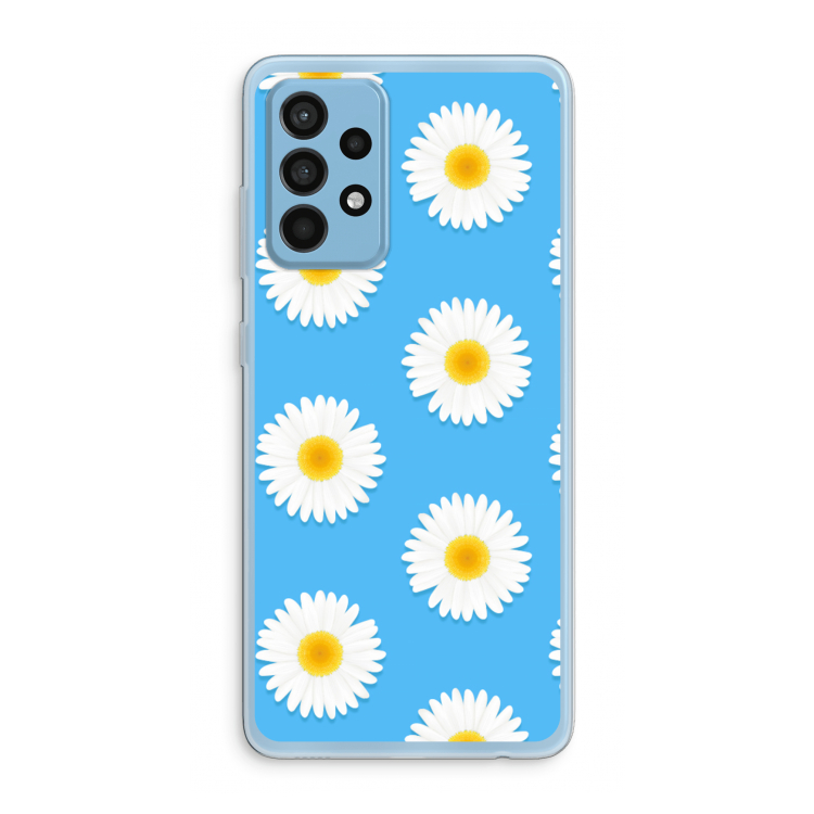 Margrietjes: Samsung Galaxy A52 Transparant Hoesje