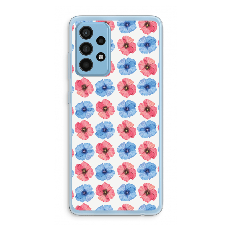 Klaproosjes: Samsung Galaxy A52 Transparant Hoesje
