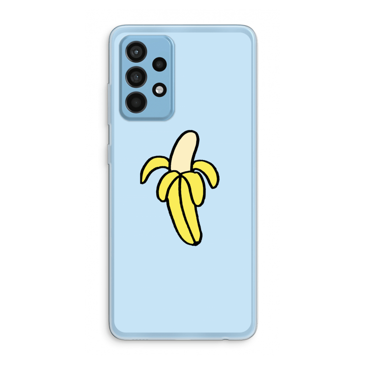 Banana: Samsung Galaxy A52 Transparant Hoesje