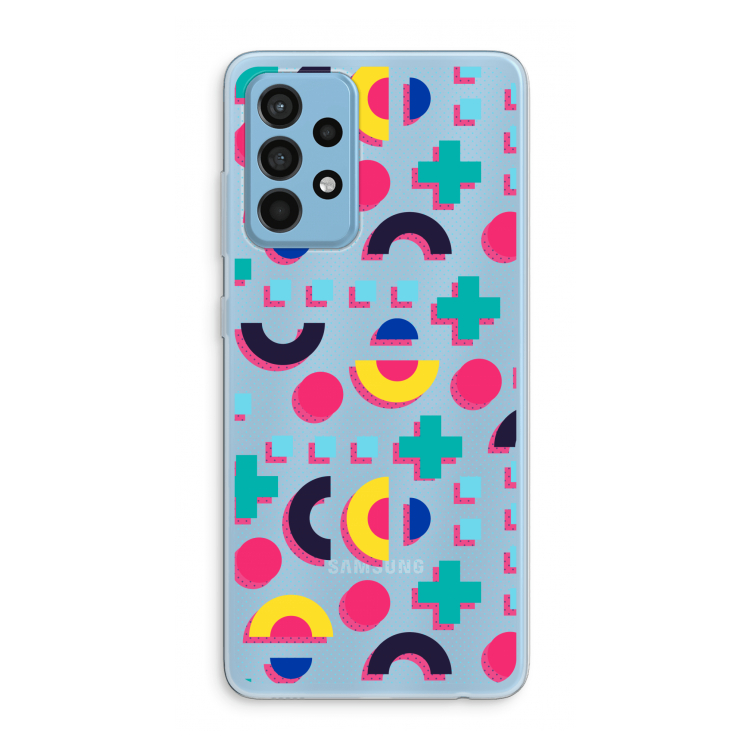 8-bit N°2: Samsung Galaxy A52 Transparant Hoesje