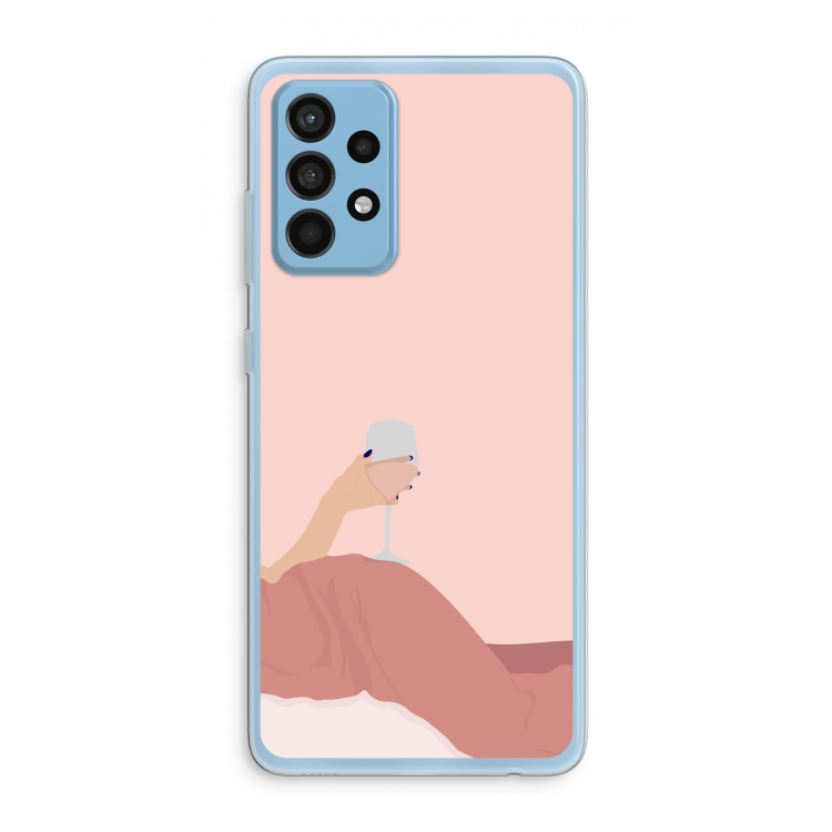 Wine: Samsung Galaxy A52 Transparant Hoesje