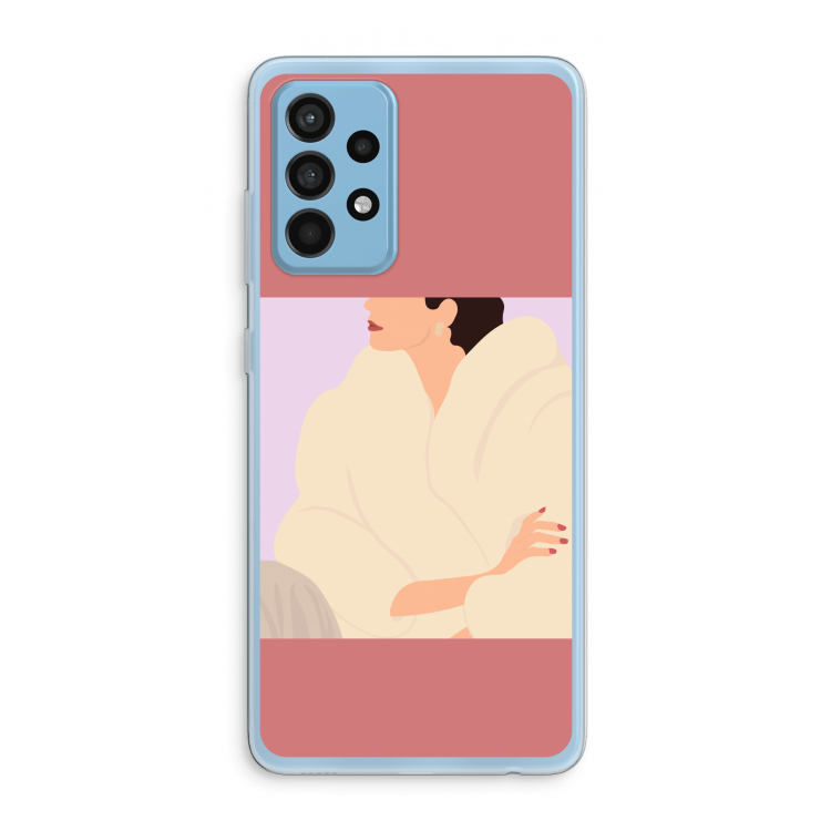 Cosy: Samsung Galaxy A52 Transparant Hoesje