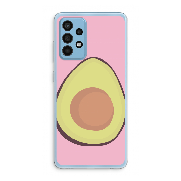 Avocado: Samsung Galaxy A52 Transparant Hoesje