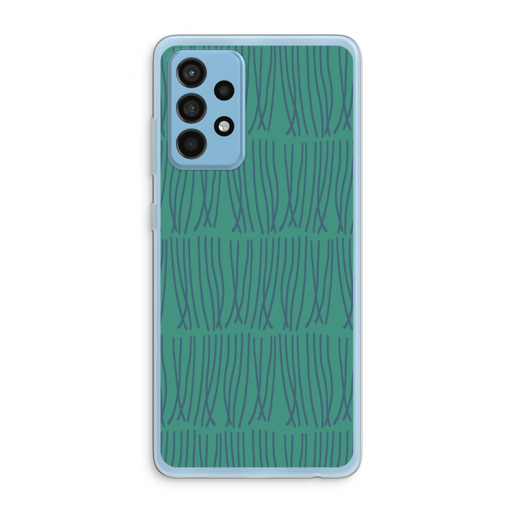Swirls: Samsung Galaxy A52 Transparant Hoesje