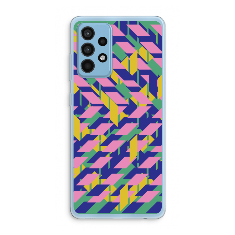 Skew Blush 1: Samsung Galaxy A52 Transparant Hoesje