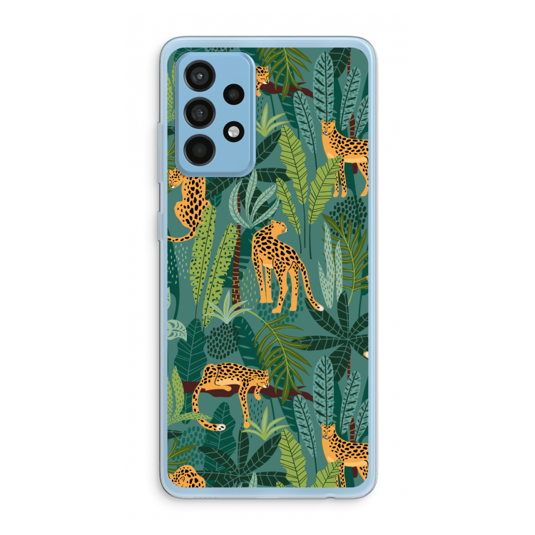 Luipaard 2: Samsung Galaxy A52 Transparant Hoesje