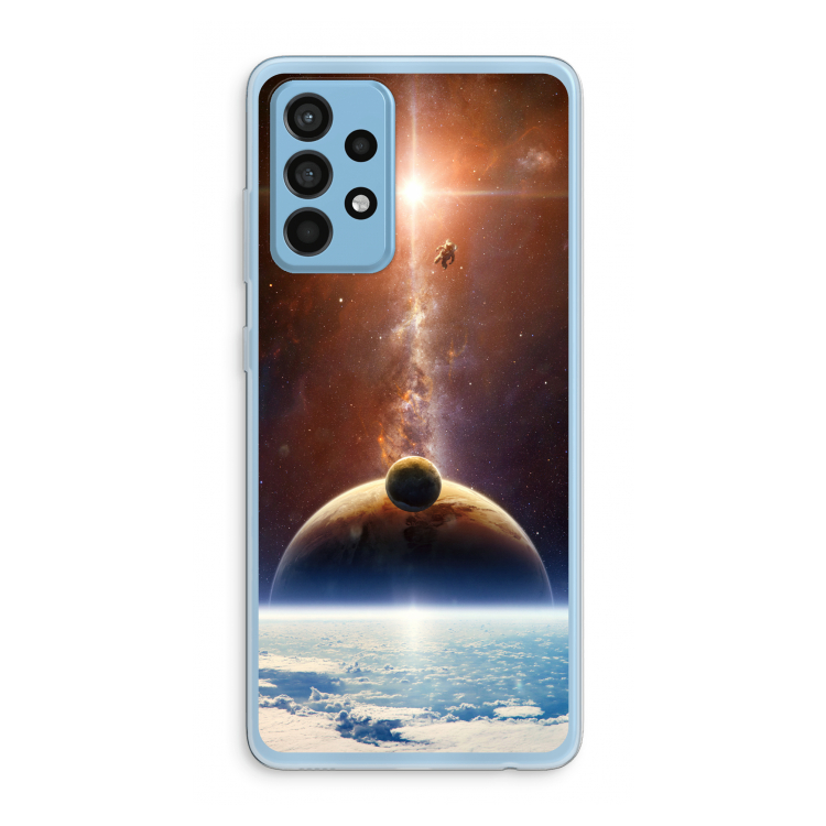 Omicron 2019: Samsung Galaxy A52 Transparant Hoesje