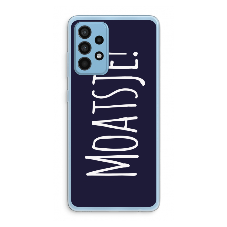 Moatsje!: Samsung Galaxy A52 Transparant Hoesje