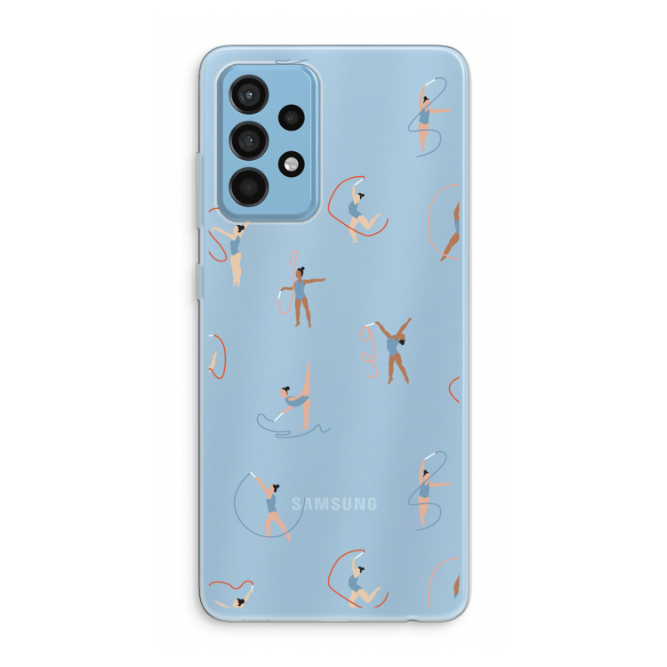 Dancing #3: Samsung Galaxy A52 Transparant Hoesje