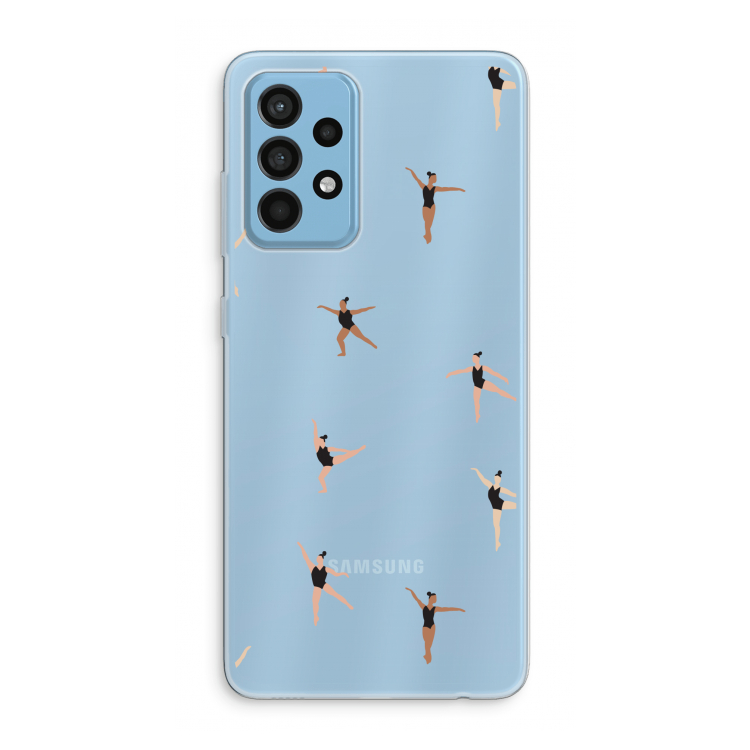 Dancing #1: Samsung Galaxy A52 Transparant Hoesje