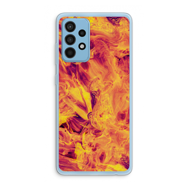 Eternal Fire: Samsung Galaxy A52 Transparant Hoesje