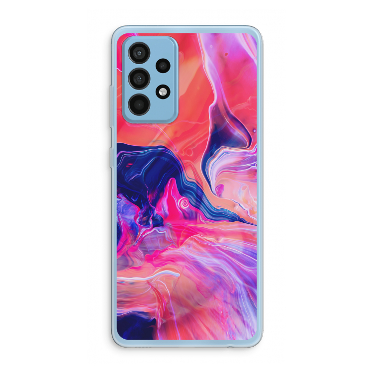 Earth And Ocean: Samsung Galaxy A52 Transparant Hoesje