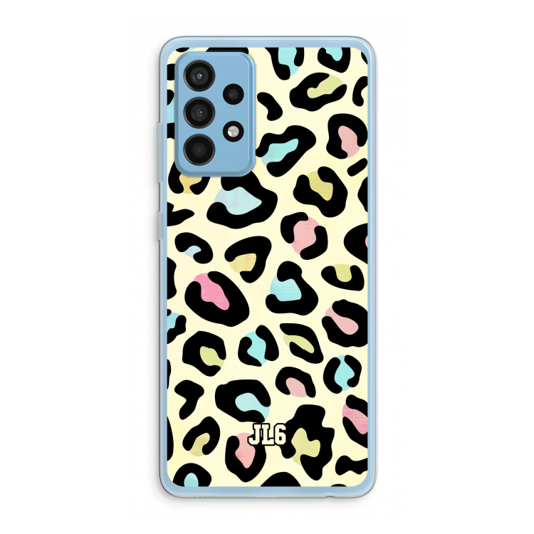 Leopard pattern: Samsung Galaxy A52 Transparant Hoesje