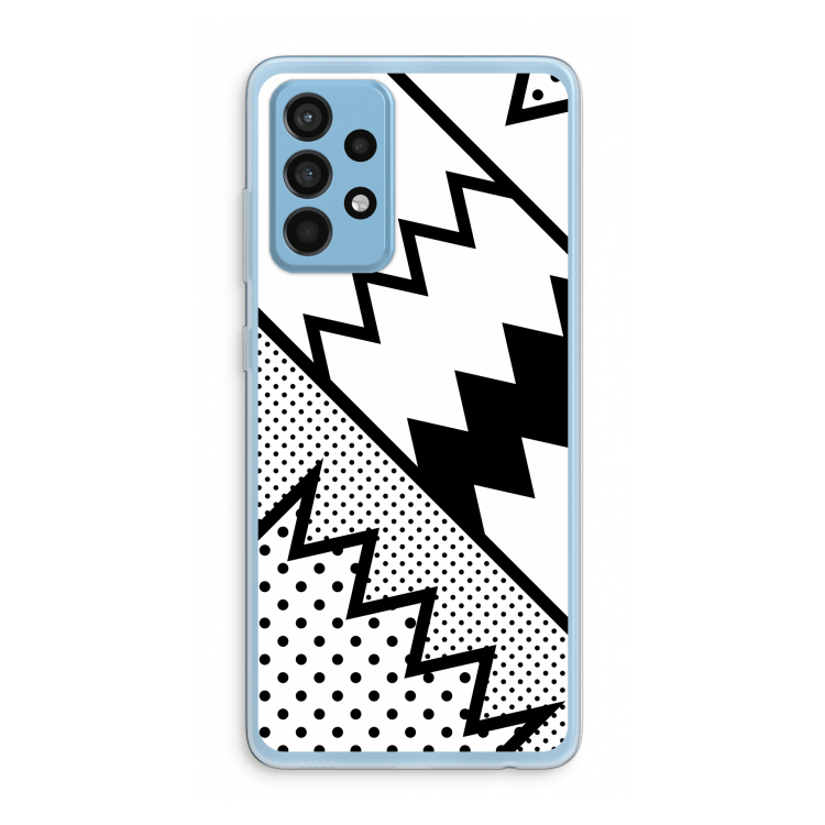 Pop Art #5: Samsung Galaxy A52 Transparant Hoesje