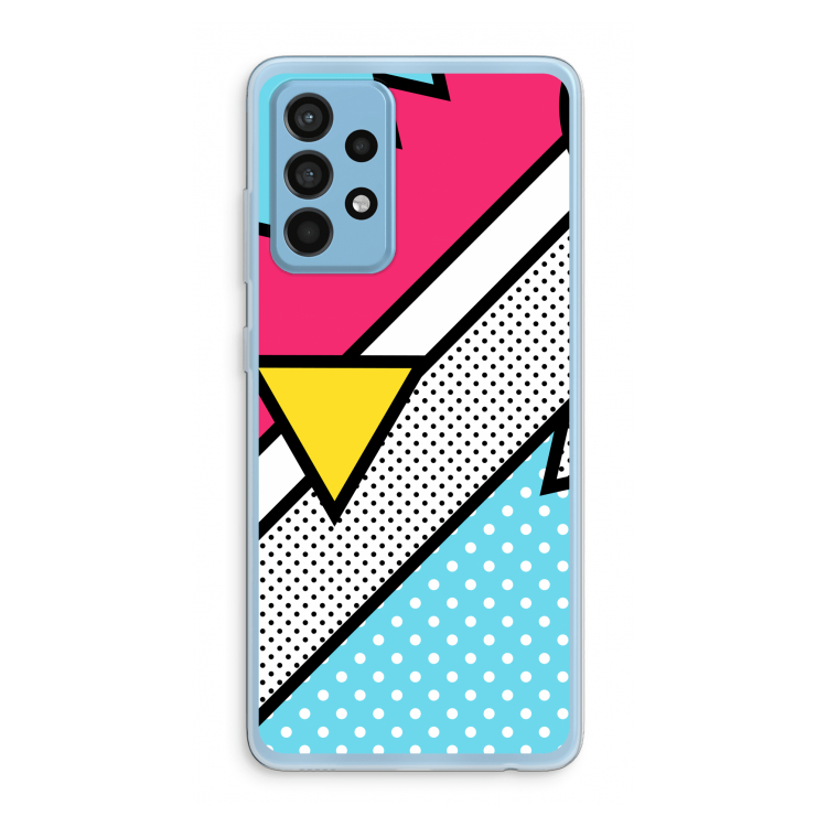 Pop Art #3: Samsung Galaxy A52 Transparant Hoesje