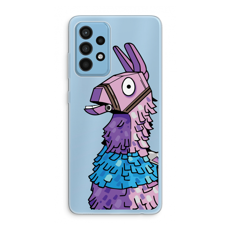 Lama: Samsung Galaxy A52 Transparant Hoesje
