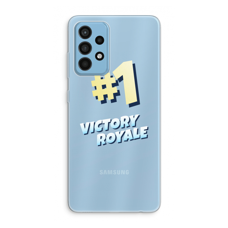 Victory Royale: Samsung Galaxy A52 Transparant Hoesje