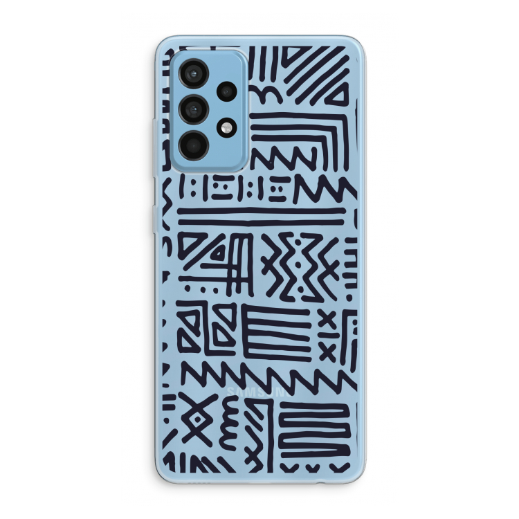 Marrakech print: Samsung Galaxy A52 Transparant Hoesje