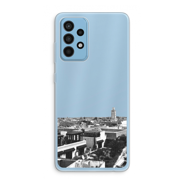 Marrakech Skyline : Samsung Galaxy A52 Transparant Hoesje