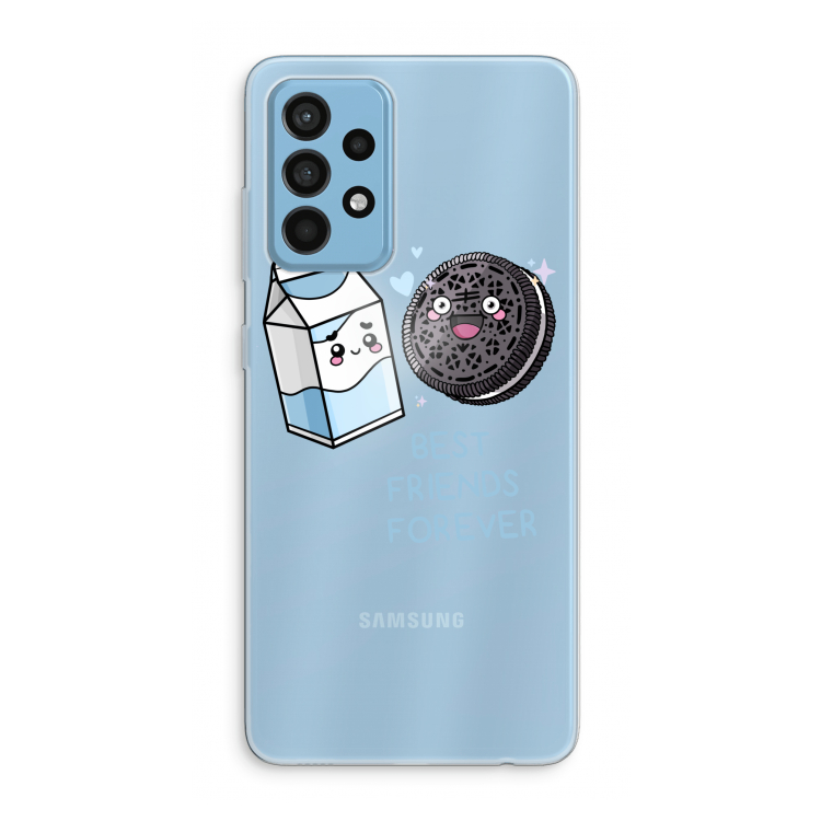 Best Friend Forever: Samsung Galaxy A52 Transparant Hoesje