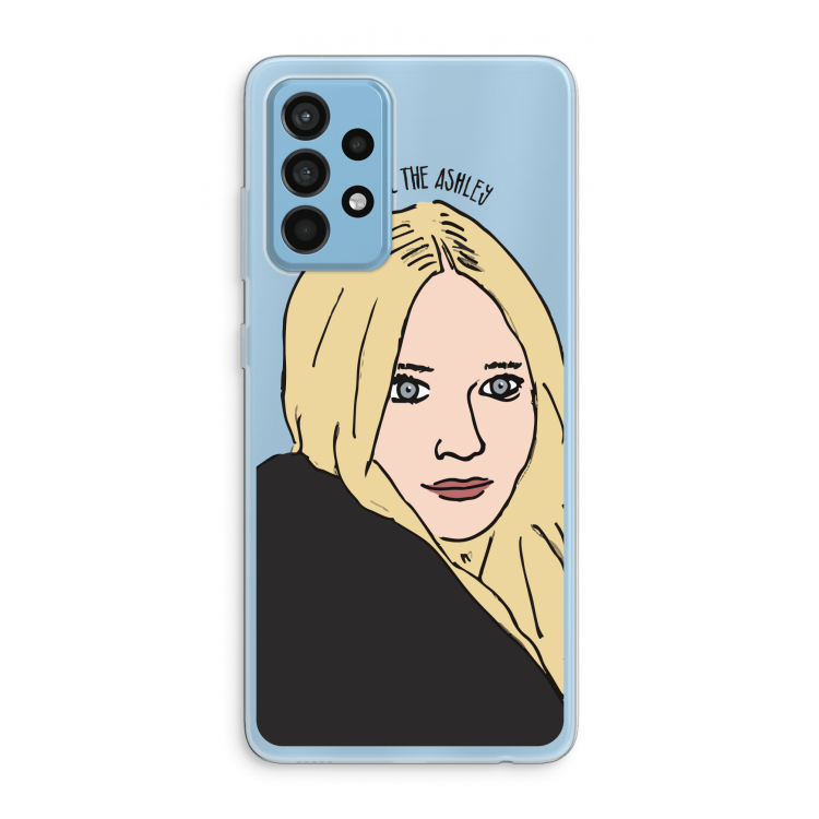 Ashley: Samsung Galaxy A52 Transparant Hoesje