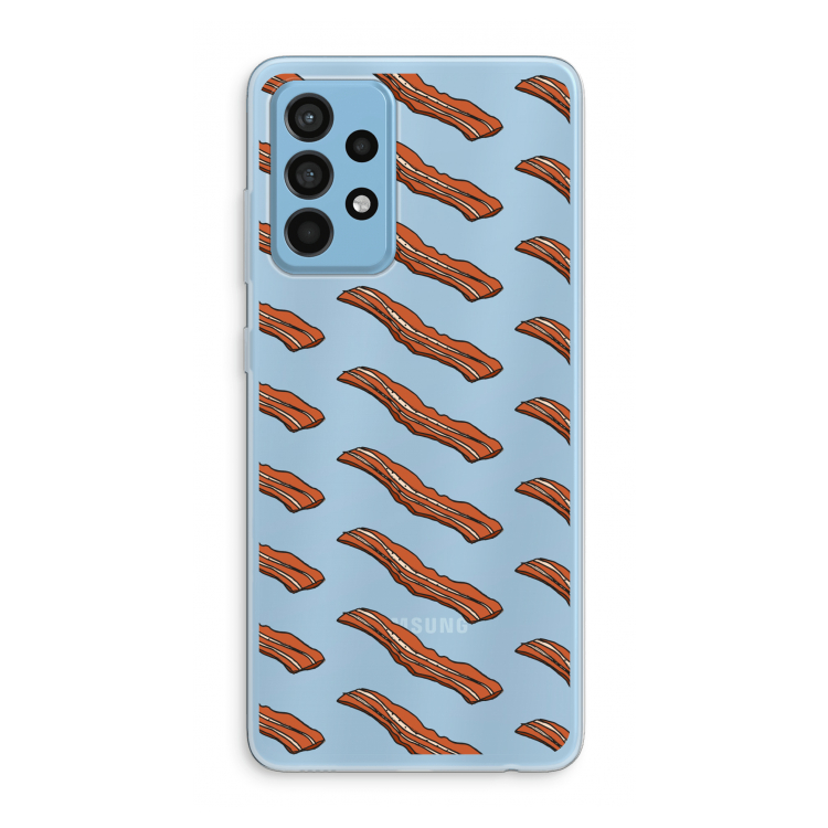 Bacon to my eggs #2: Samsung Galaxy A52 Transparant Hoesje