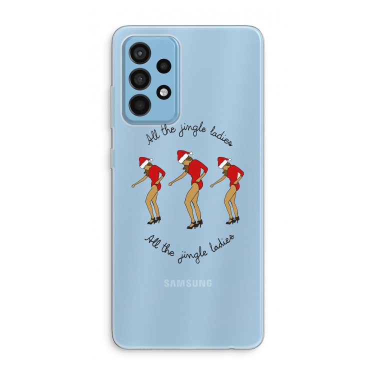 Jingle Ladies: Samsung Galaxy A52 Transparant Hoesje