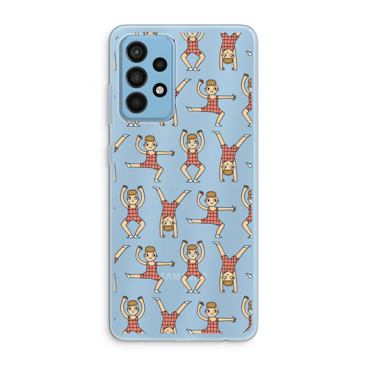 Gymboys: Samsung Galaxy A52 Transparant Hoesje