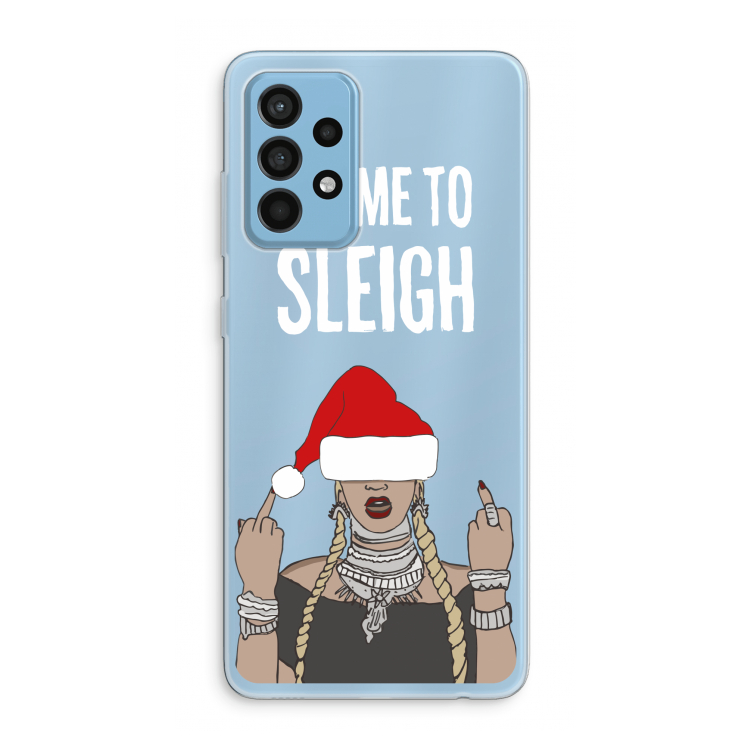 Came To Sleigh: Samsung Galaxy A52 Transparant Hoesje