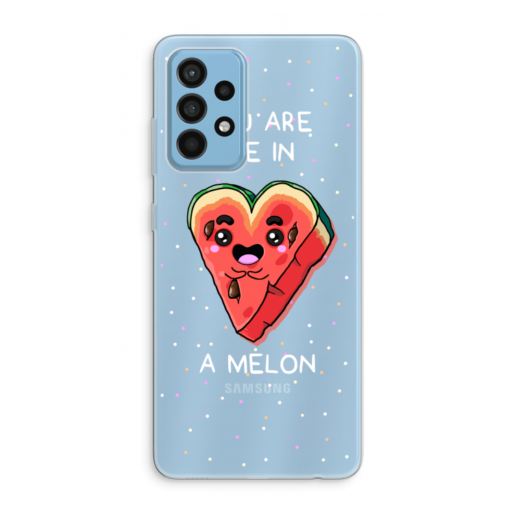 One In A Melon: Samsung Galaxy A52 Transparant Hoesje