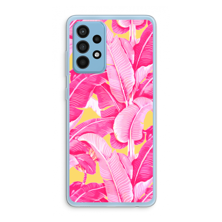 Pink Banana: Samsung Galaxy A52 Transparant Hoesje