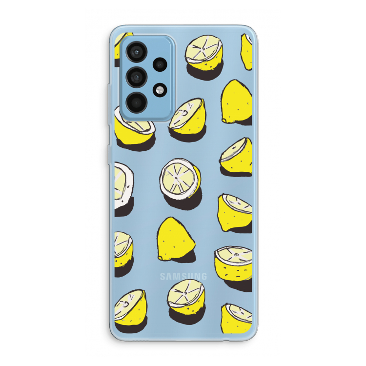 When Life Gives You Lemons...: Samsung Galaxy A52 Transparant Hoesje