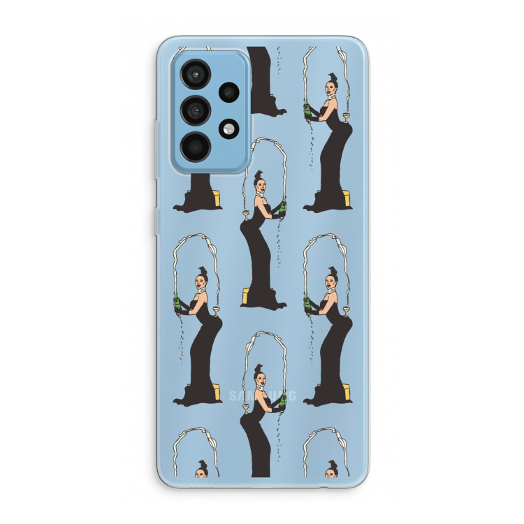 Pop Some Kim: Samsung Galaxy A52 Transparant Hoesje