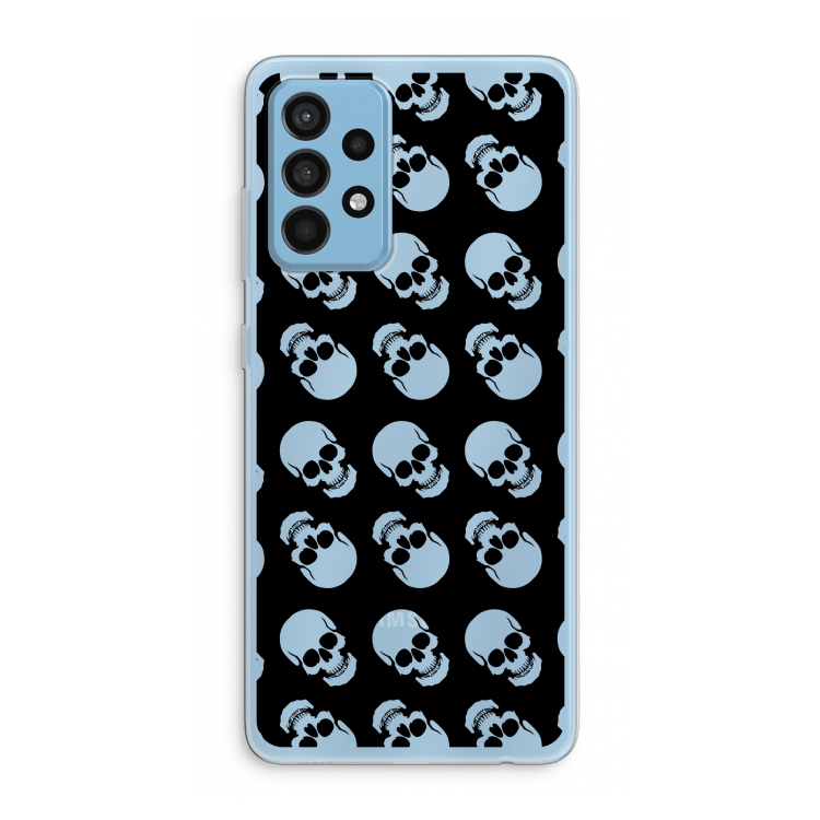 Musketon Skulls: Samsung Galaxy A52 Transparant Hoesje