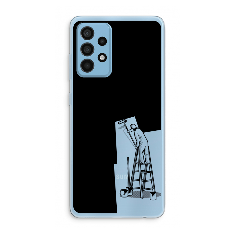 Musketon Painter: Samsung Galaxy A52 Transparant Hoesje
