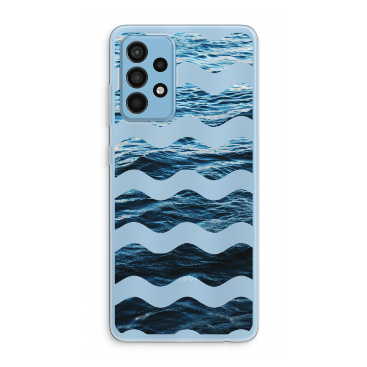 Oceaan: Samsung Galaxy A52 Transparant Hoesje