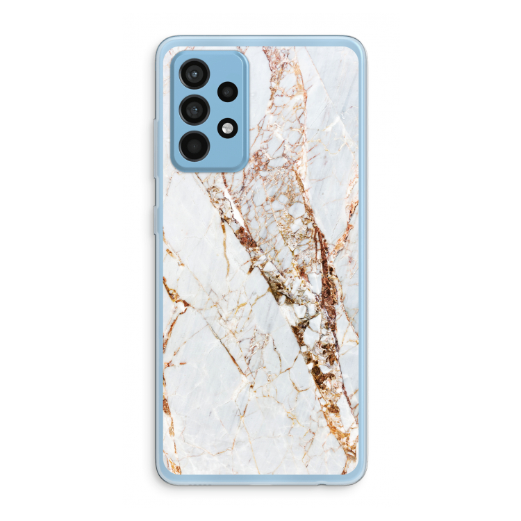 Goud marmer: Samsung Galaxy A52 Transparant Hoesje