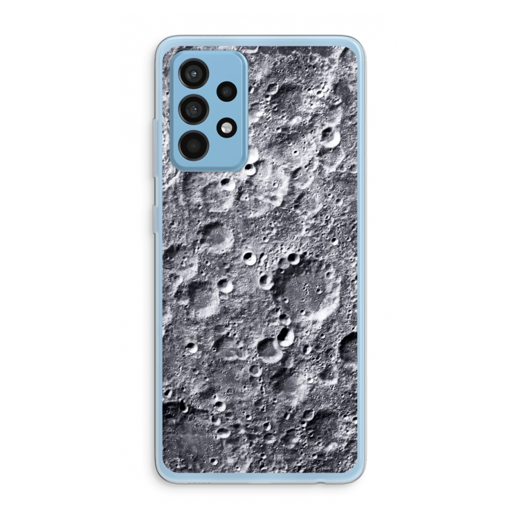 Maanlandschap: Samsung Galaxy A52 Transparant Hoesje